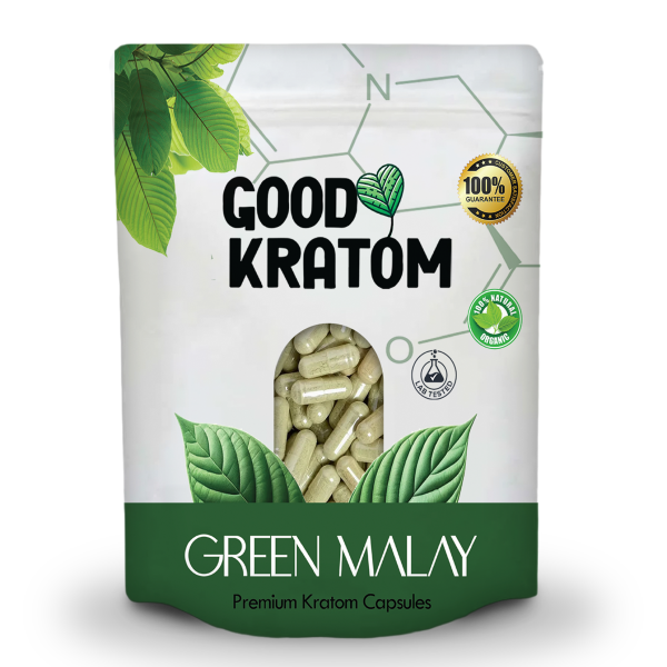 Good Kratom Green Malay Capsules