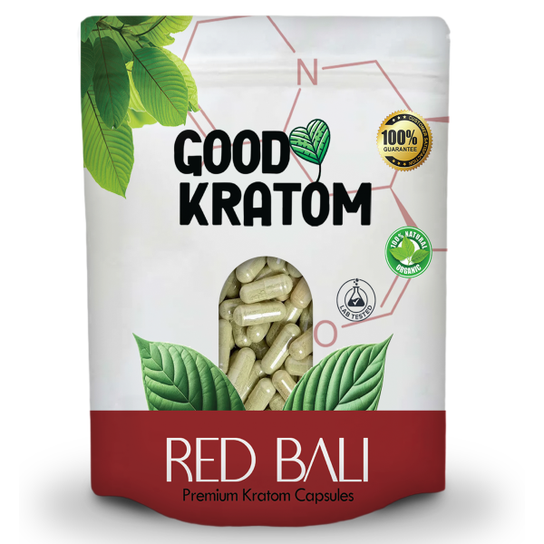 Good Kratom Red Bali Capsules