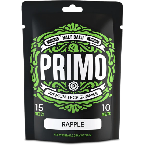 Half Bak'd PRIMO - THCP - 150MG GUMMIES - 5CT DISPLAY