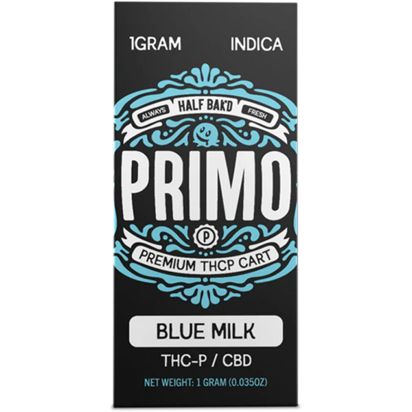 Half Bak'd PRIMO - THCP/CBD - 1G CARTRIDGE - 5CT - Image 5