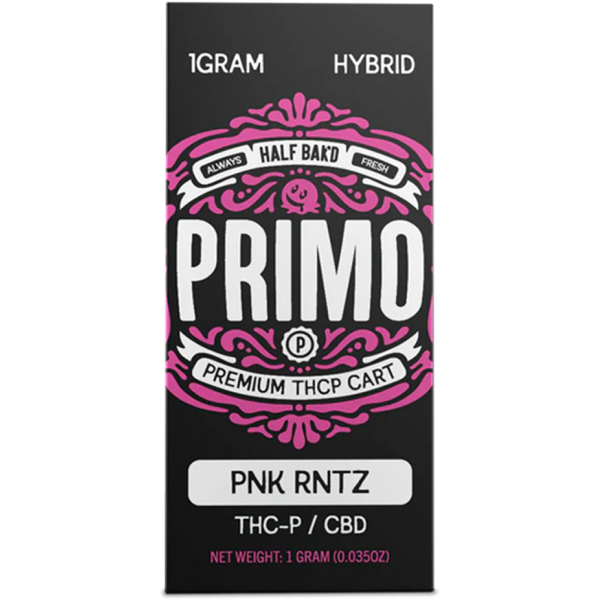 Half Bak'd PRIMO - THCP/CBD - 1G CARTRIDGE - 5CT