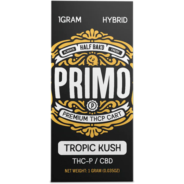 Half Bak'd PRIMO - THCP/CBD - 1G CARTRIDGE - 5CT - Image 2