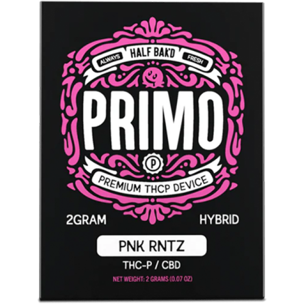Half Bak'd PRIMO - THCP/CBD - 2G DISPOSABLE - 5CT DISPLAY - Image 3
