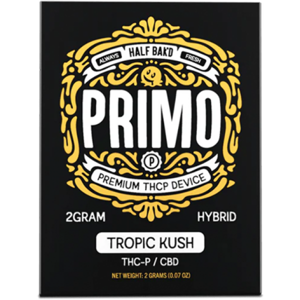 Half Bak'd PRIMO - THCP/CBD - 2G DISPOSABLE - 5CT DISPLAY
